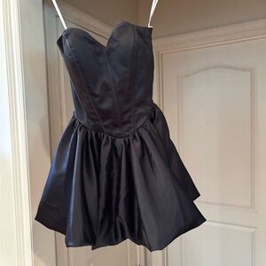 Elegant Black Mini Dress